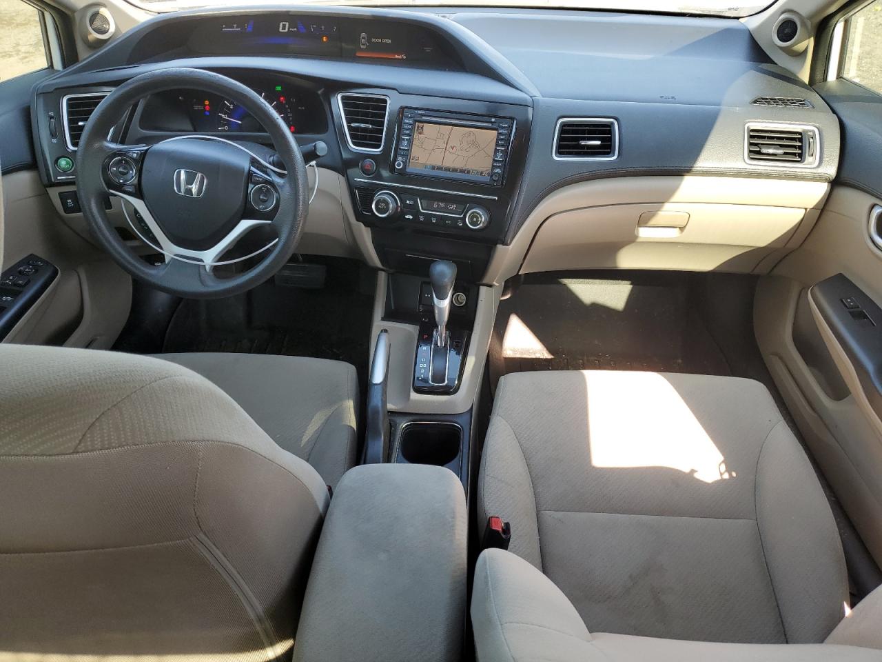 2013 Honda Civic VIN 19XFB2F87DE209875 Copart auction photo, front end damage thumbnail 8