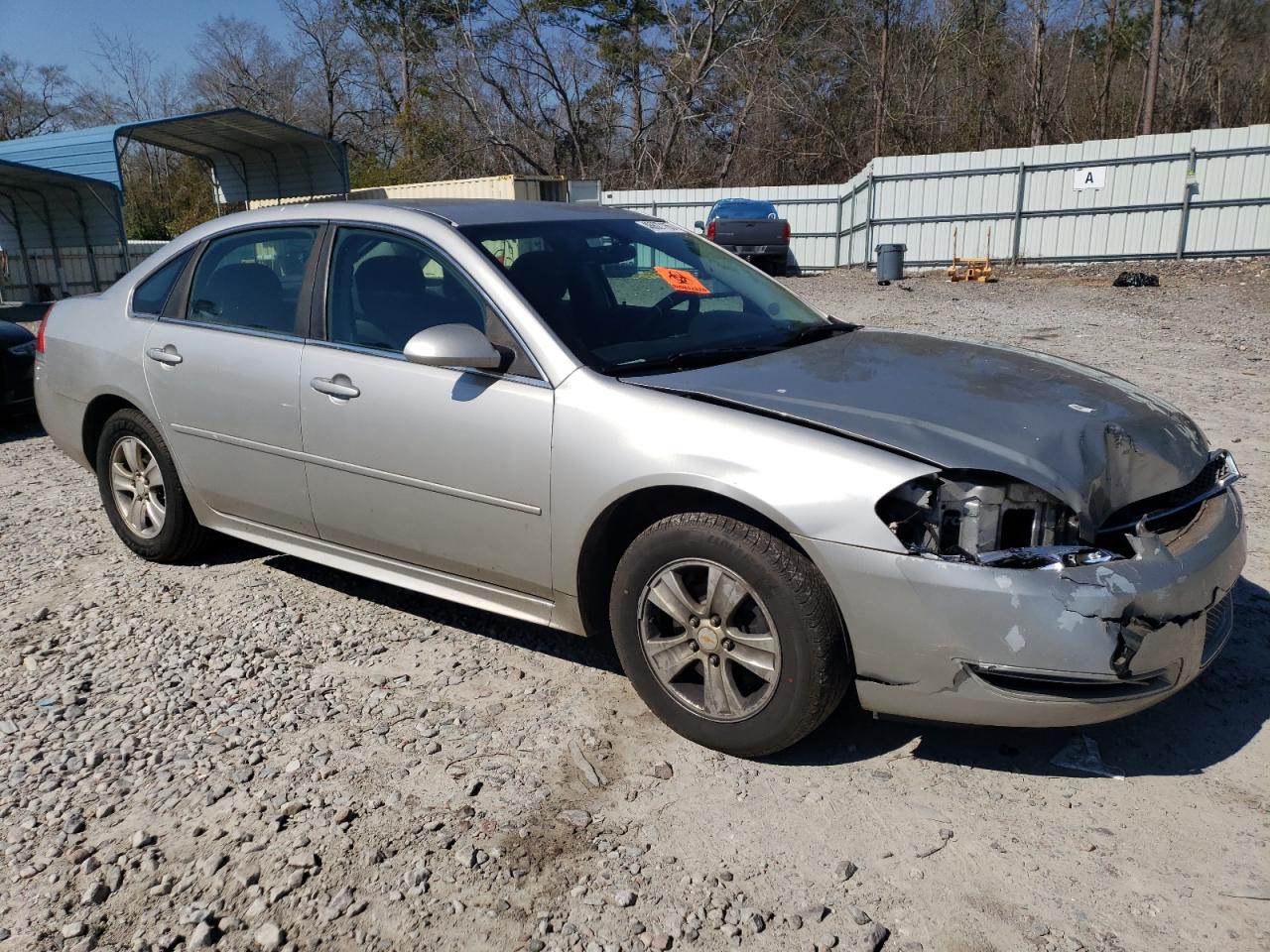 2014 Chevrolet Impala VIN 2G1WA5E36E1130246 Copart auction photo, front end / minor dent/scratches damage thumbnail 4