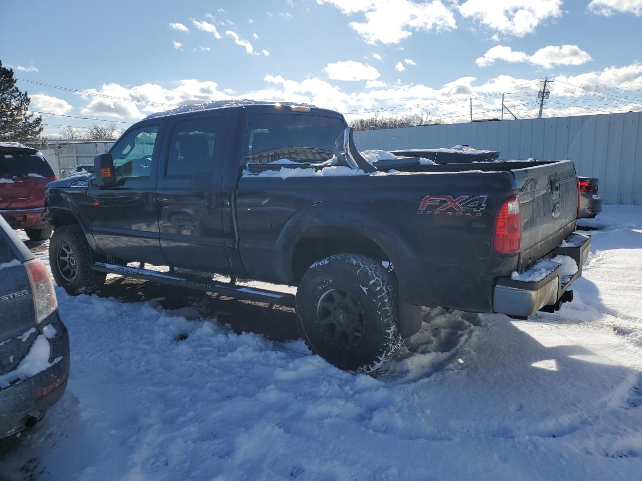 2012 Ford F250 VIN 1FT7W2B66CEA90580 Copart auction photo, front end / minor dent/scratches damage thumbnail 2