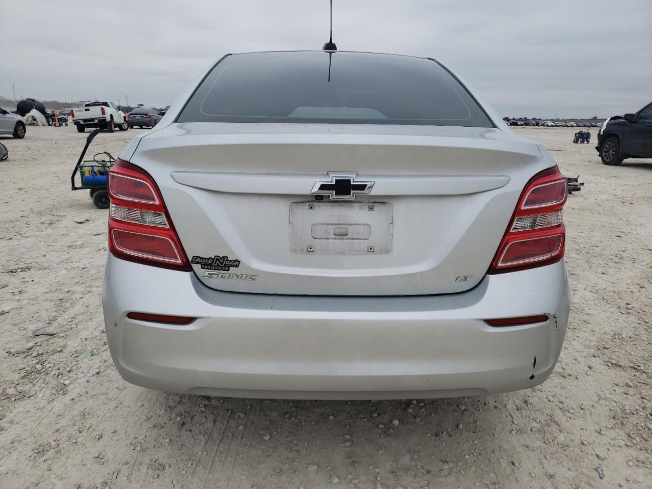2018 Chevrolet Sonic VIN 1G1JD5SH5J4137530 Copart auction photo, front end damage thumbnail 6