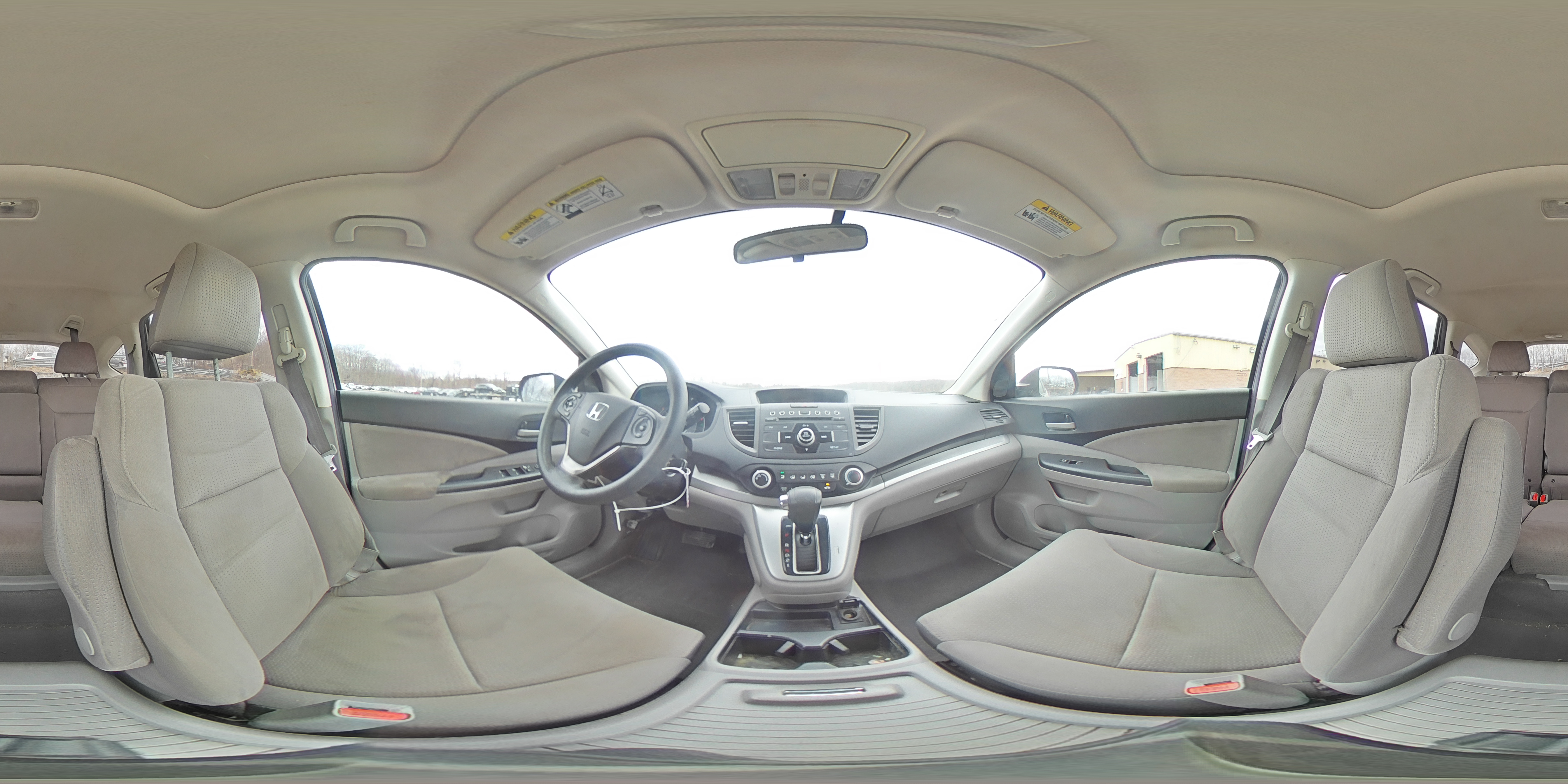 2014 Honda CR-V VIN 2HKRM4H57EH611544 Copart auction photo, side / front end damage thumbnail 15