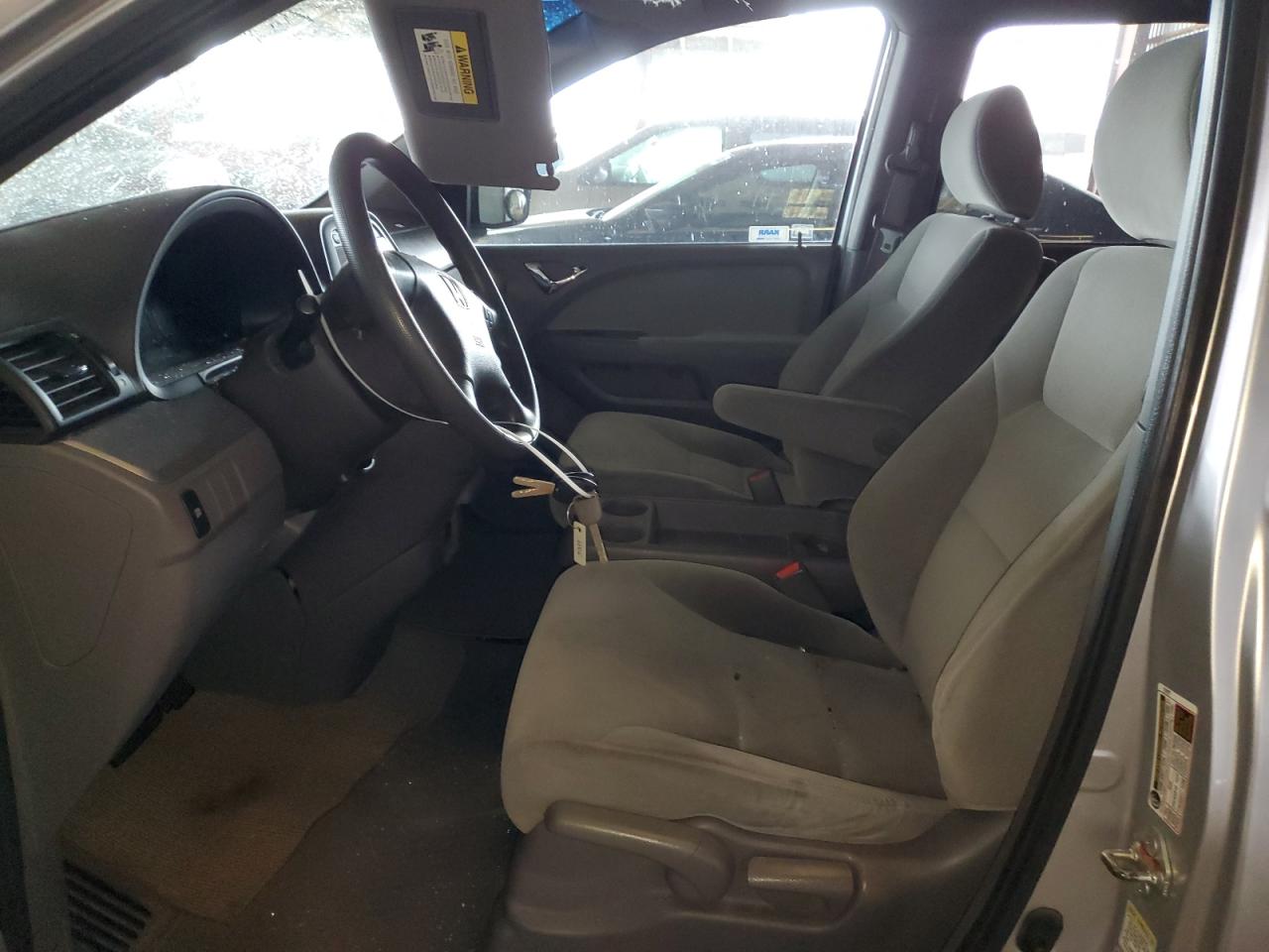 2010 Honda Odyssey VIN 5FNRL3H26AB025039 Copart auction photo, top/roof / front end damage thumbnail 7