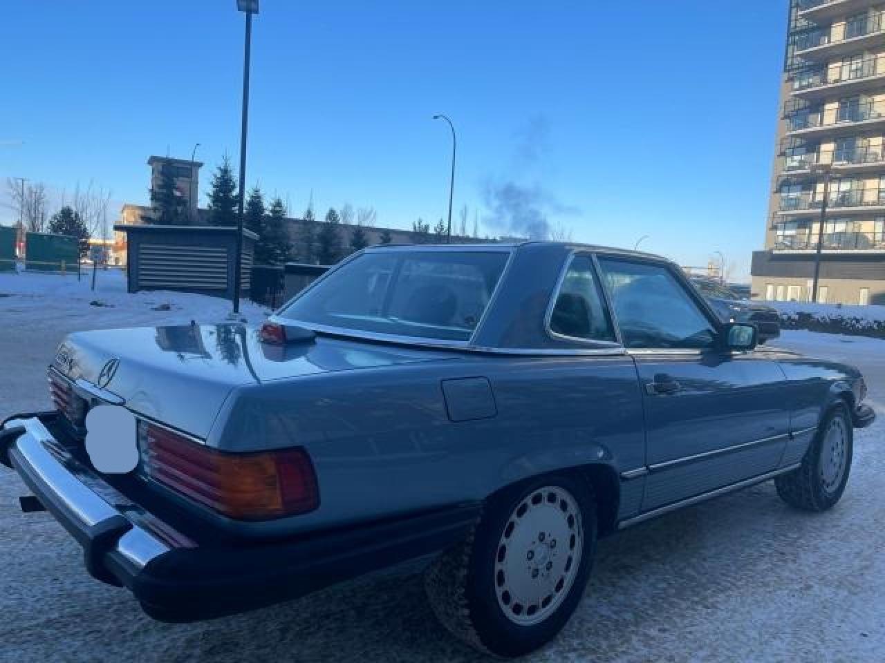 1986 Mercedes-Benz SL-klasse VIN WDBBA48D7GA050661 Copart auction photo, minor dent/scratches / normal wear damage thumbnail 4