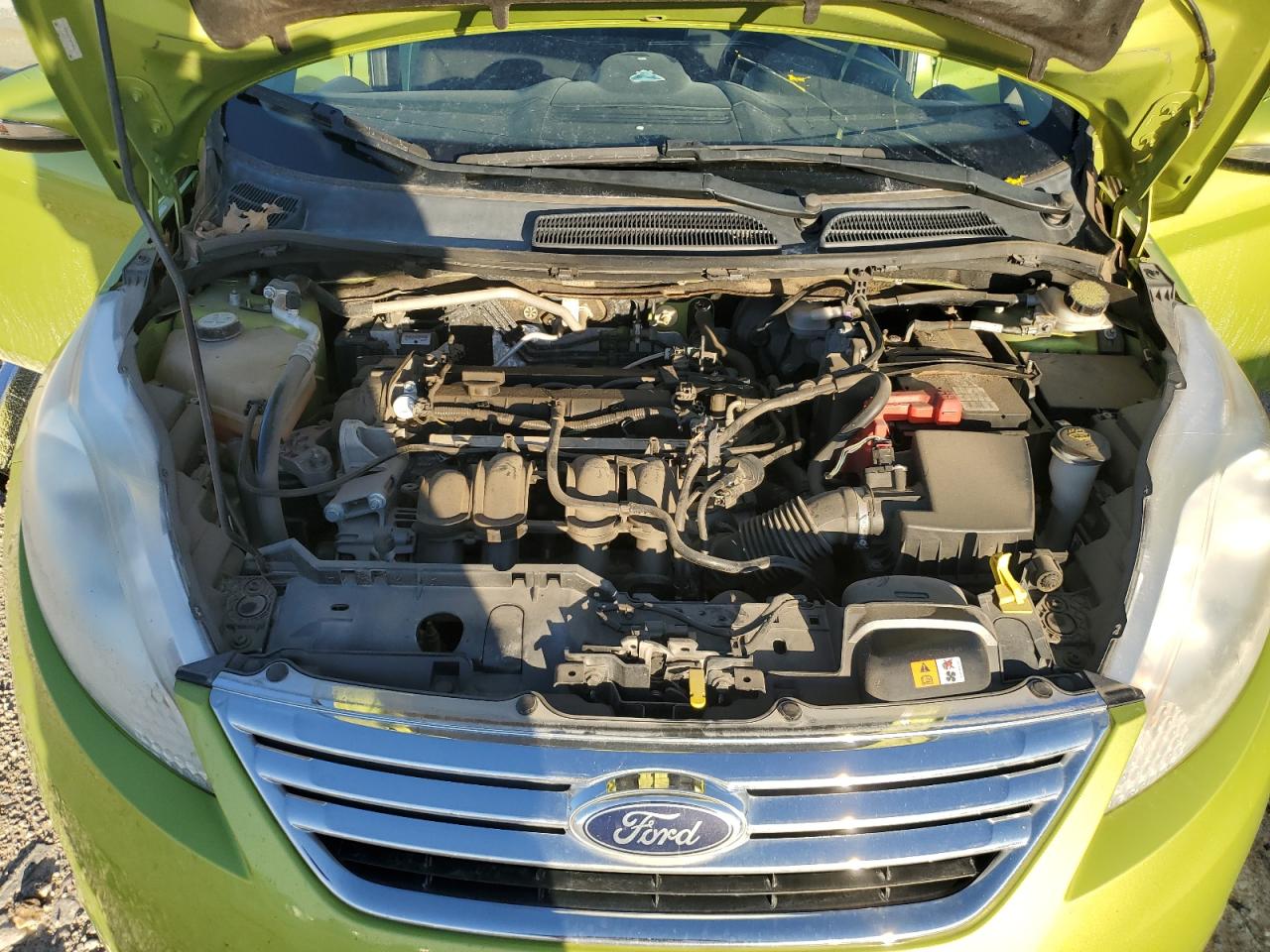 2013 Ford Fiesta VIN 3FADP4BJ3DM144211 Copart auction photo, side / minor dent/scratches damage thumbnail 11