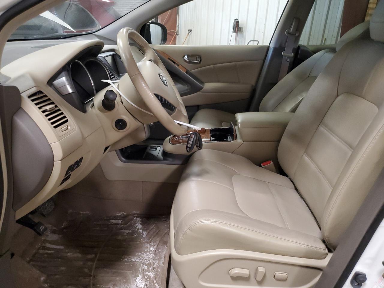 2014 Nissan Murano VIN JN8AZ1MW9EW510919 Copart auction photo, front end damage thumbnail 7