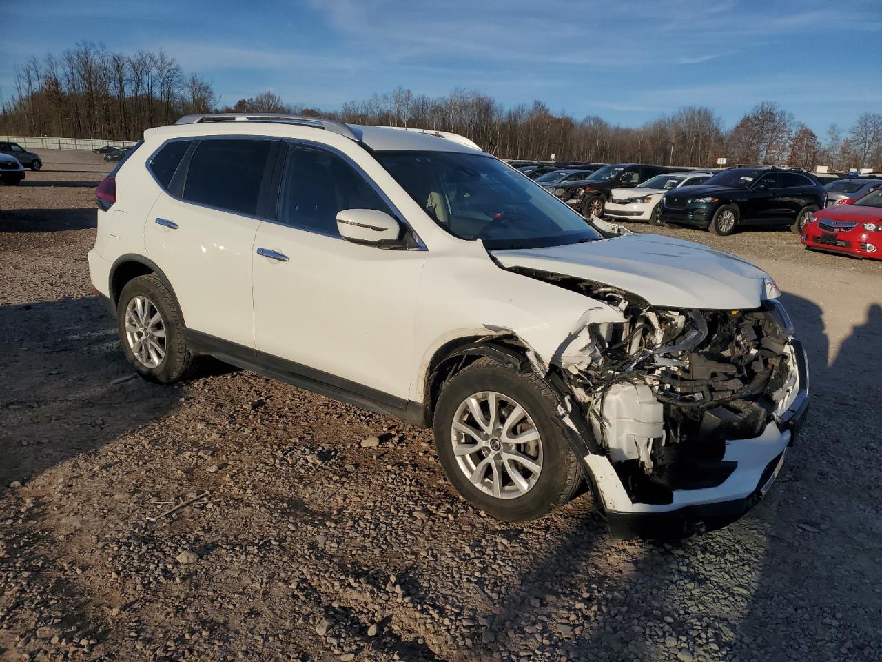 2020 Nissan Rogue VIN KNMAT2MV5LP520493 Copart auction photo, front end damage thumbnail 4