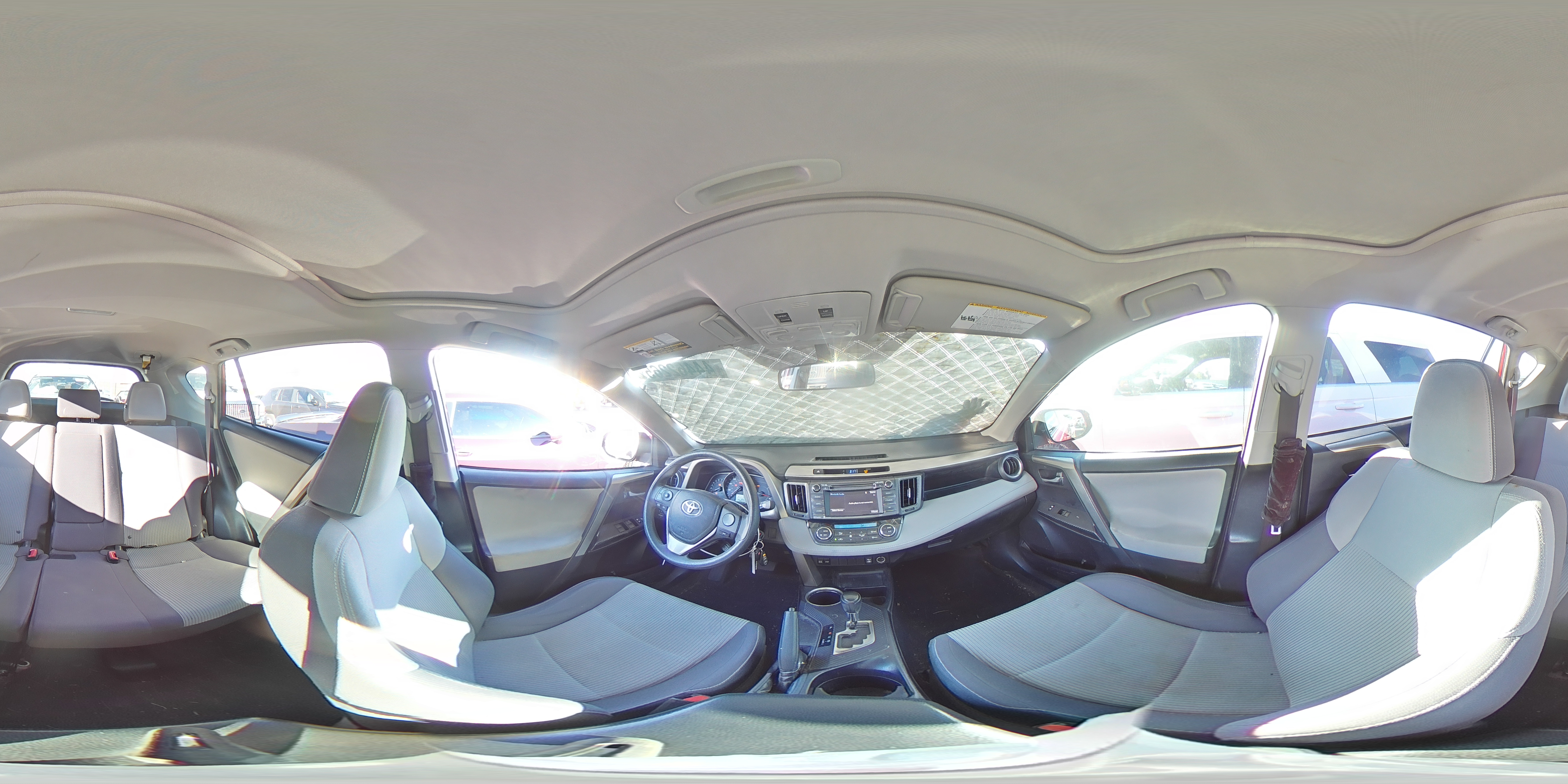 2015 Toyota RAV 4 VIN JTMRFREVXFD116466 Copart auction photo, front end damage thumbnail 13