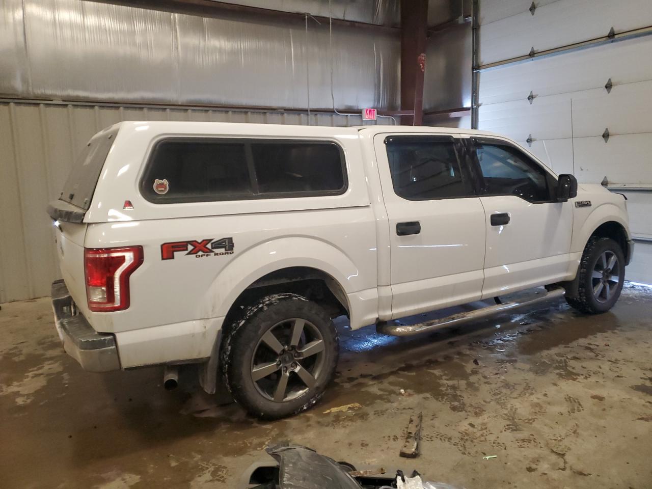 2016 Ford F-150 VIN 1FTEW1EFXGFC49842 Copart auction photo, stripped / front end damage thumbnail 3