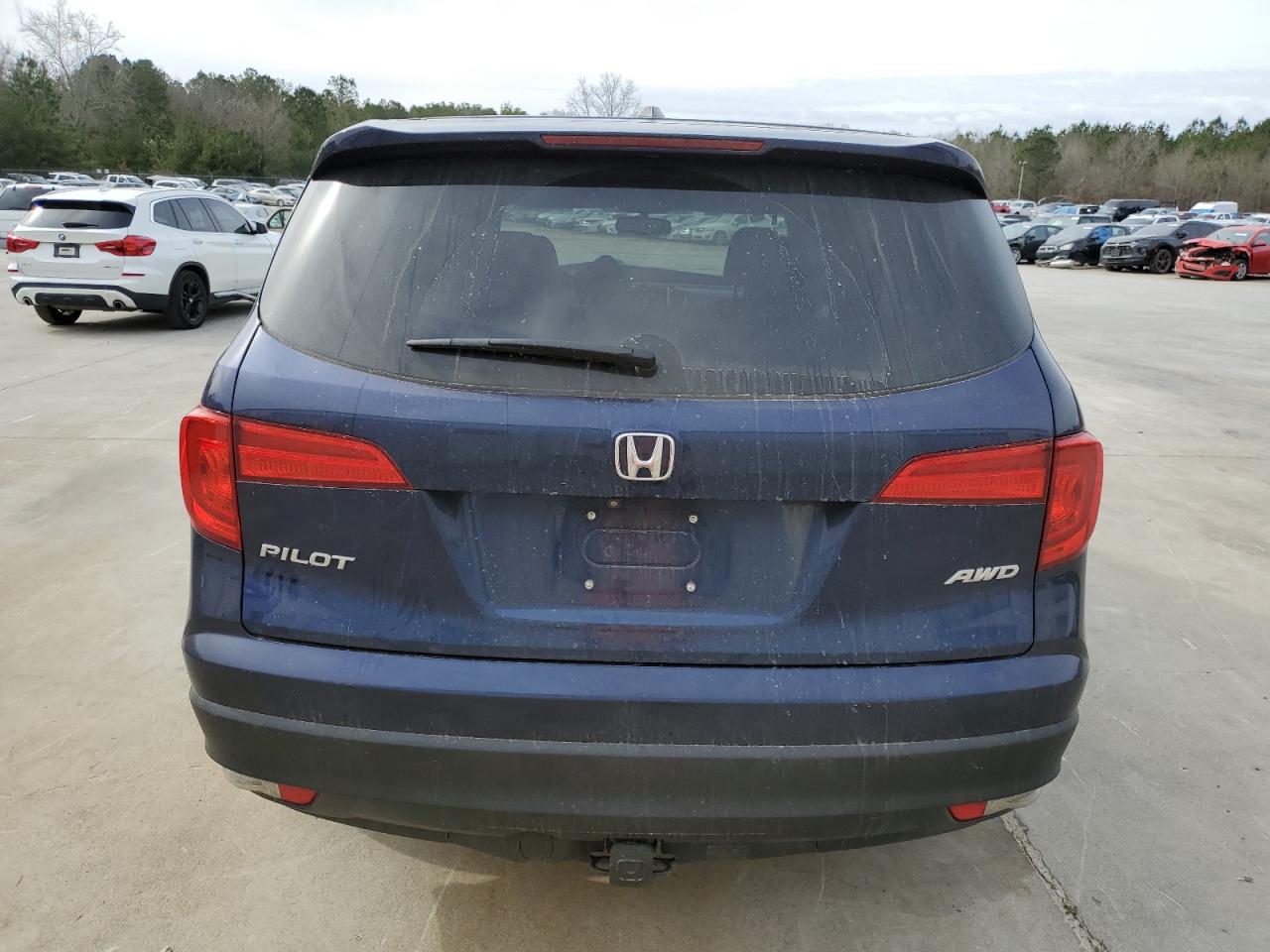 2016 Honda Pilot VIN 5FNYF6H56GB058114 Copart auction photo, front end damage thumbnail 6