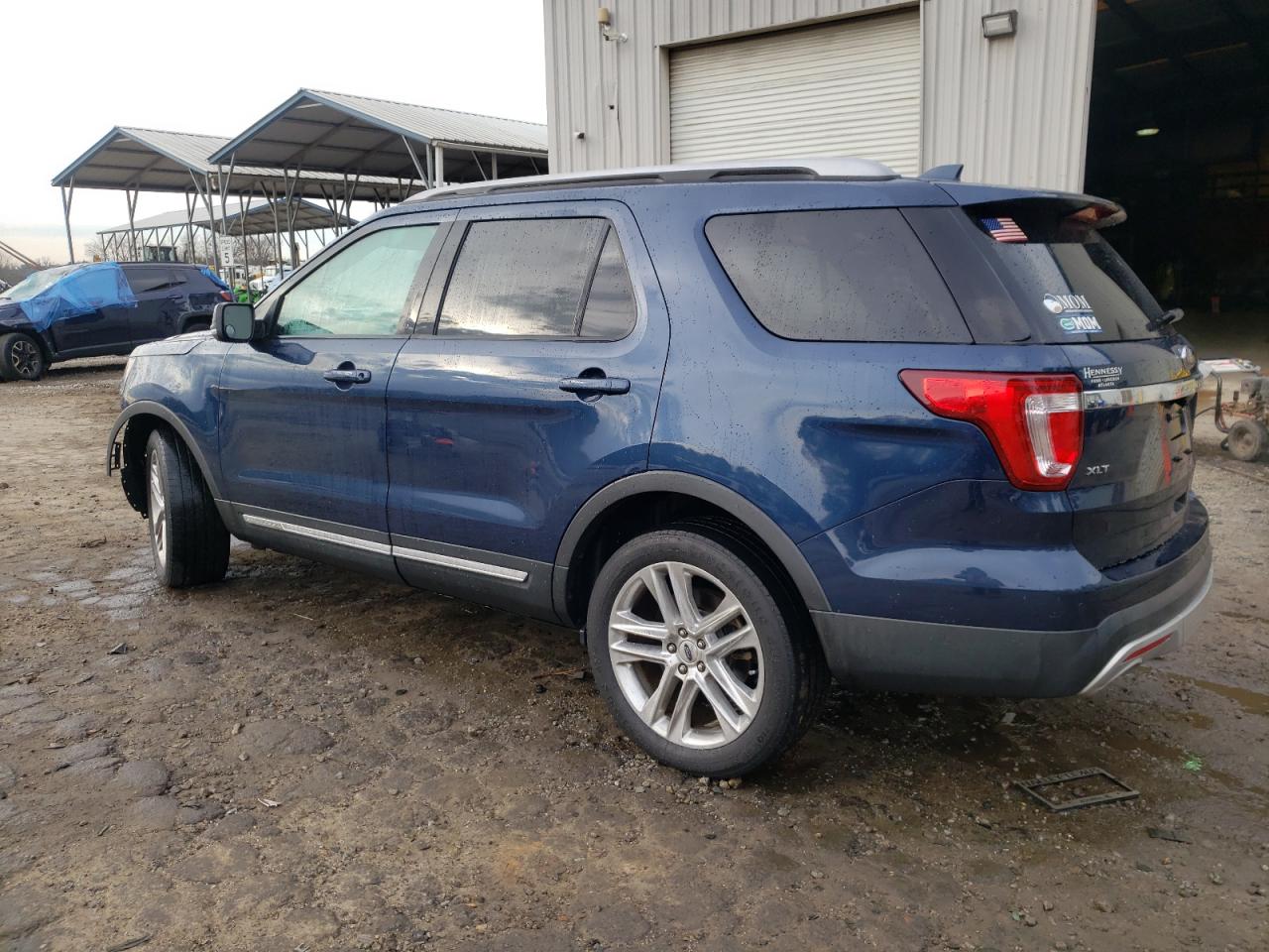 2017 Ford Explorer VIN 1FM5K7D88HGE32570 Copart auction photo, front end damage thumbnail 2