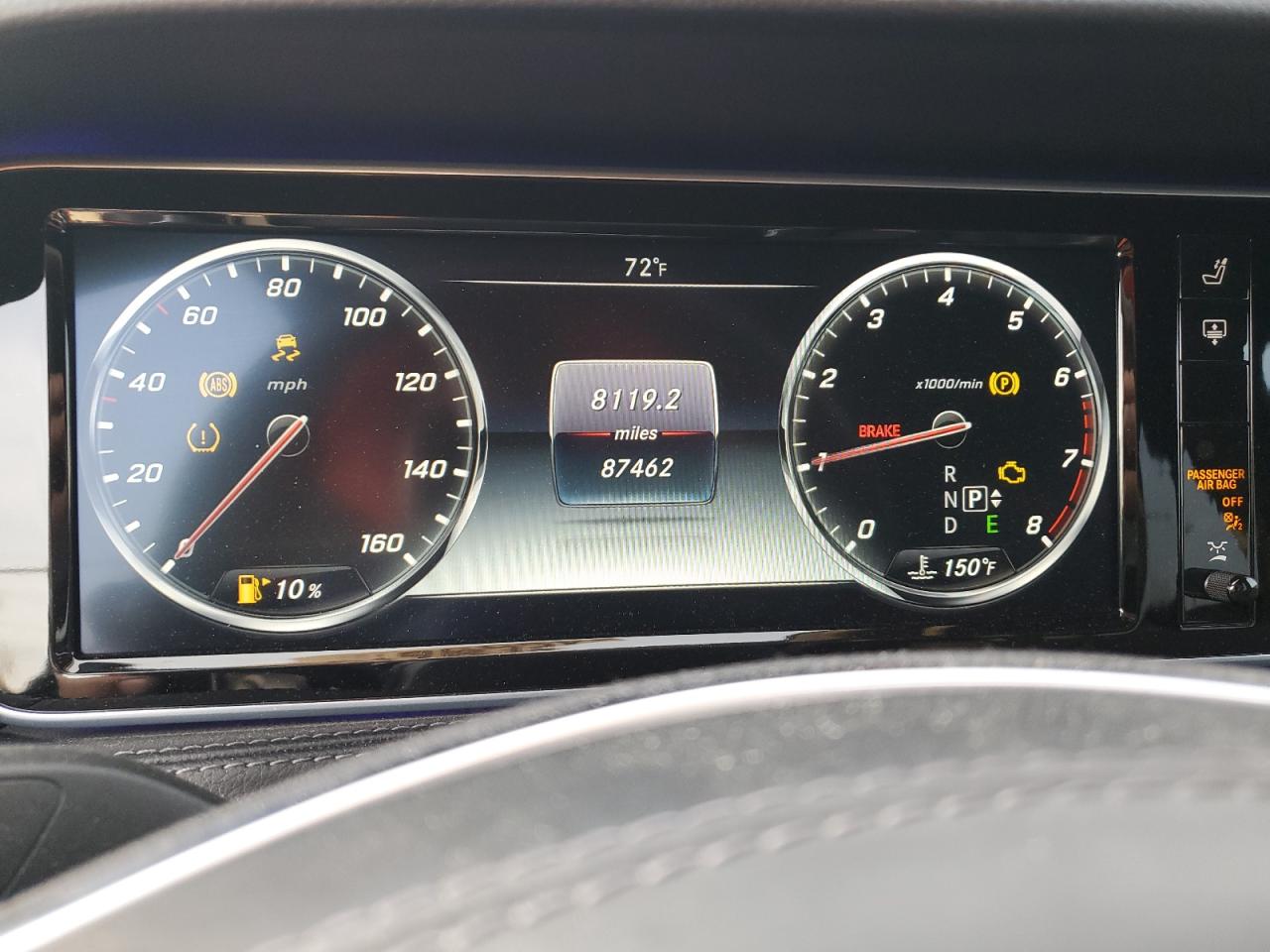 2015 Mercedes-Benz S-klasse VIN WDDUG8CB9FA200859 Copart auction photo, front end damage thumbnail 9