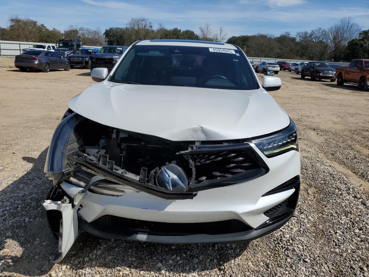 2020 Acura RDX VIN 5J8TC2H62LL025883 Copart auction photo, front end damage thumbnail 5