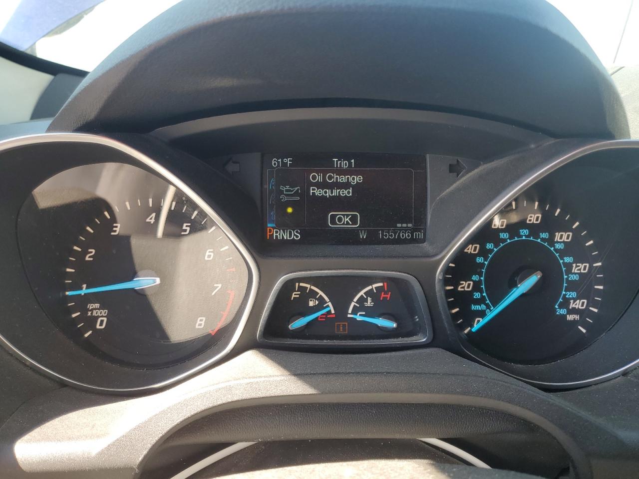 2016 Ford Escape VIN 1FMCU9GX6GUB98283 Copart auction photo, front end damage thumbnail 9