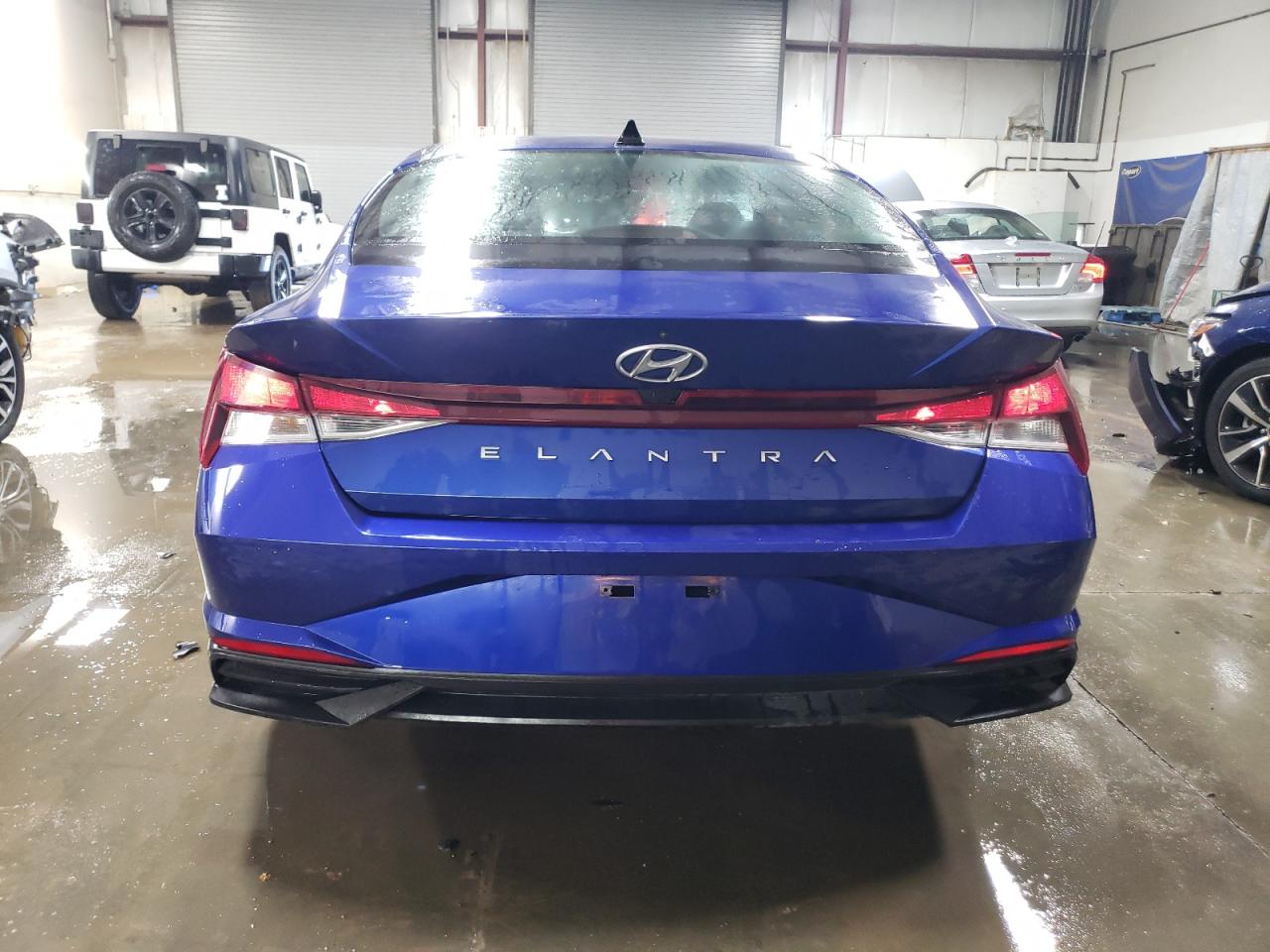 2022 Hyundai Elantra VIN 5NPLM4AG4NH071054 Copart auction photo, front end damage thumbnail 6