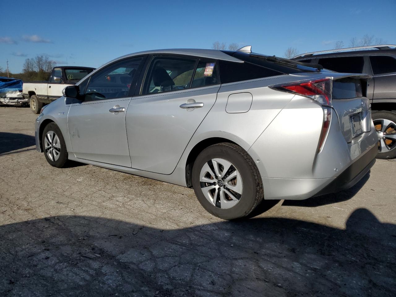 2018 Toyota Prius VIN JTDKARFU6J3056870 Copart auction photo, hail damage thumbnail 2