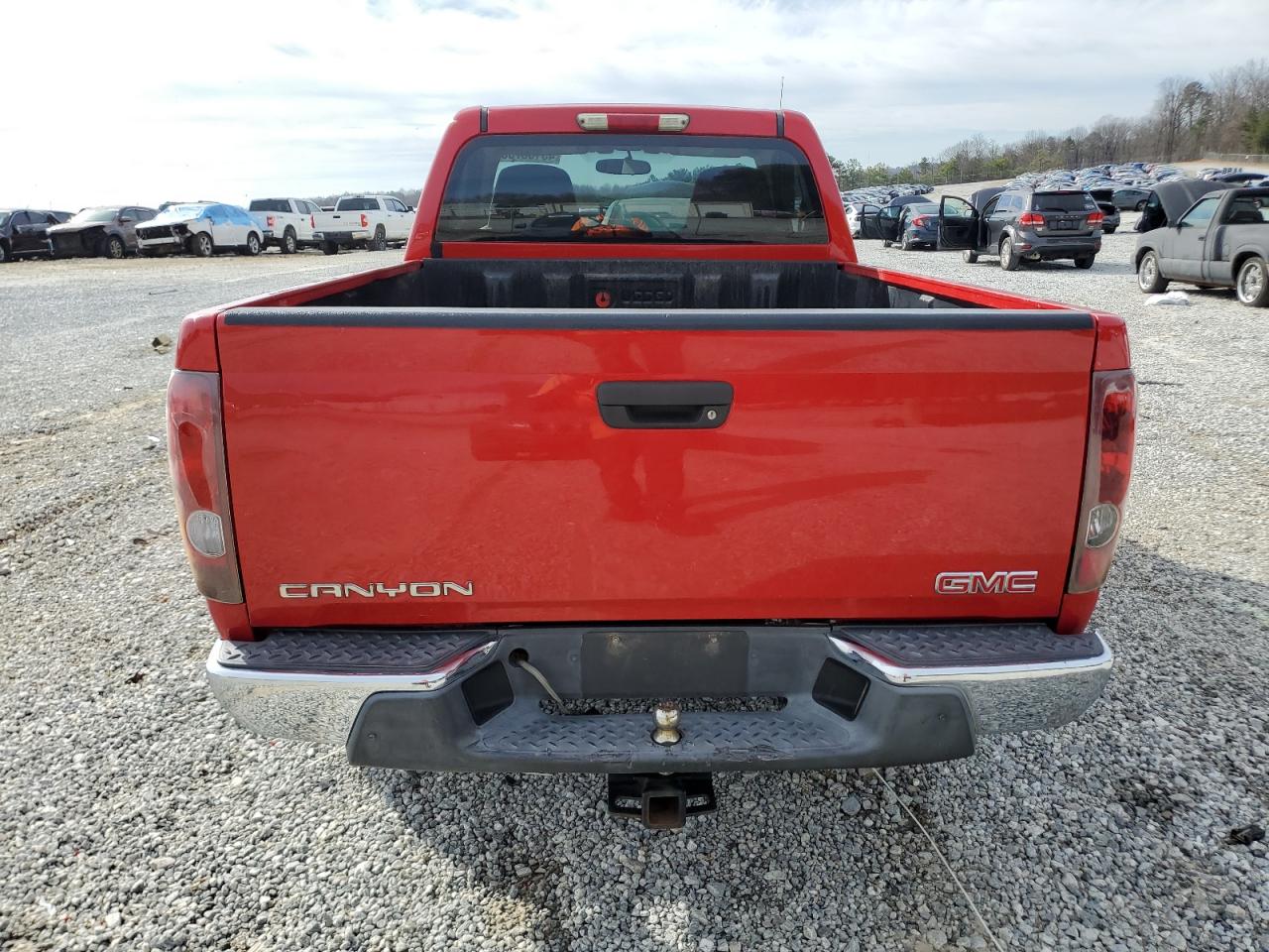 2005 GMC Canyon VIN 1GTDT146958253002 Copart auction photo, front end damage thumbnail 6