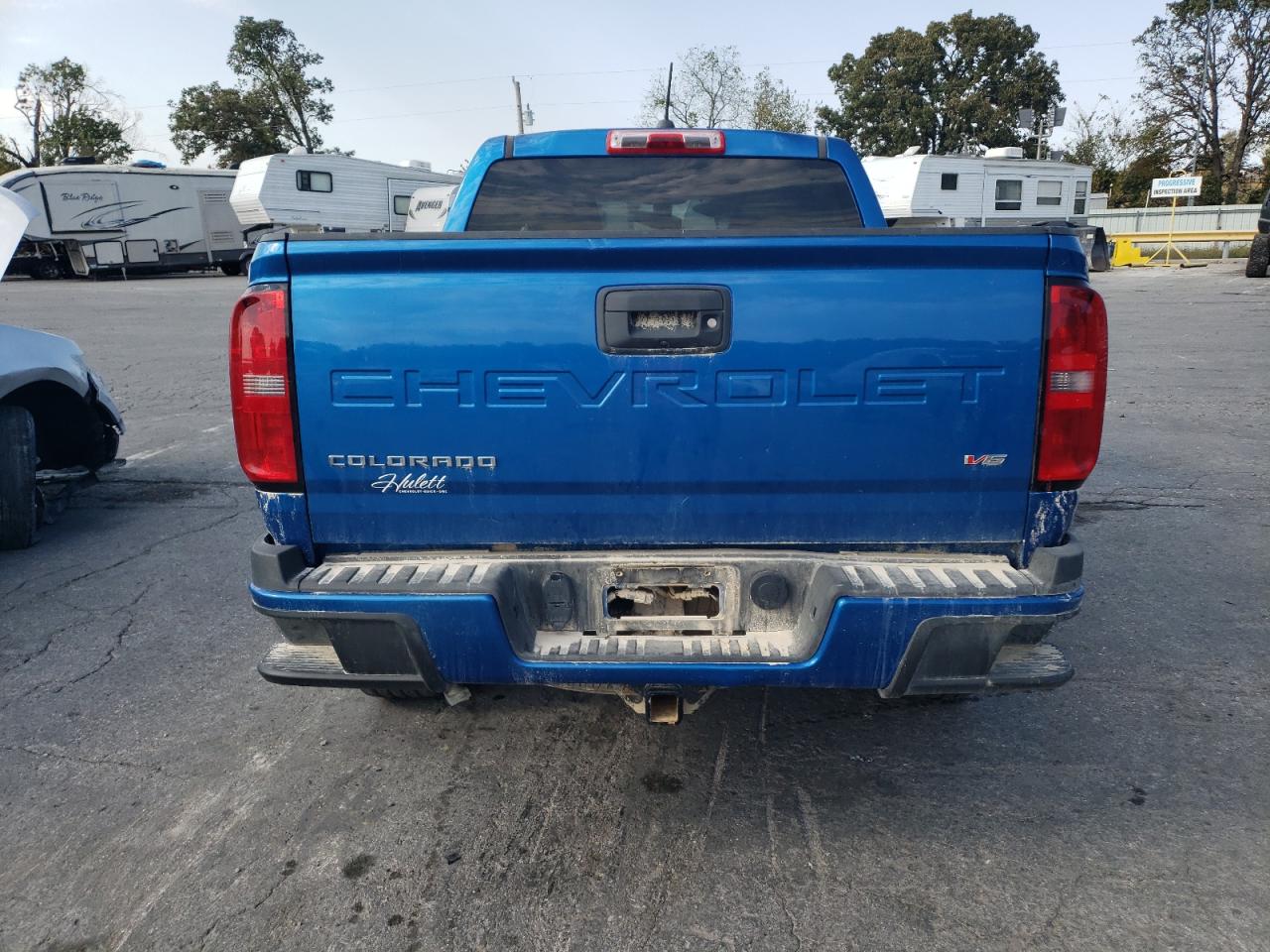 2021 Chevrolet Colorado VIN 1GCGTBEN4M1186566 Copart auction photo, front end damage thumbnail 6