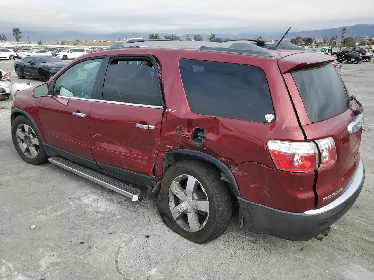 2011 GMC Acadia VIN 1GKKRRED5BJ234134 Copart auction photo, all over damage thumbnail 2