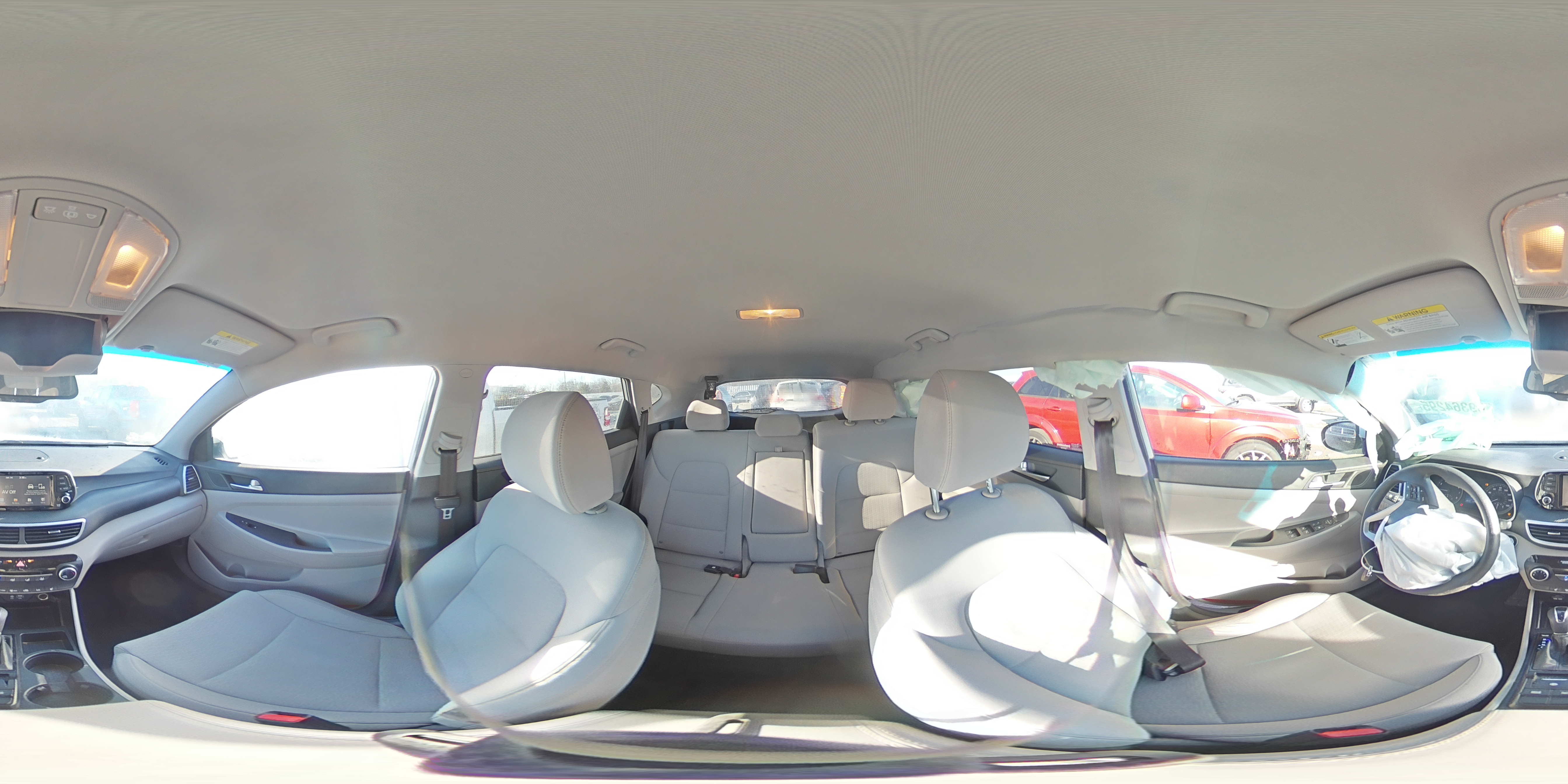 2020 Hyundai Tucson VIN KM8J33A40LU147006 Copart auction photo, front end damage thumbnail 15