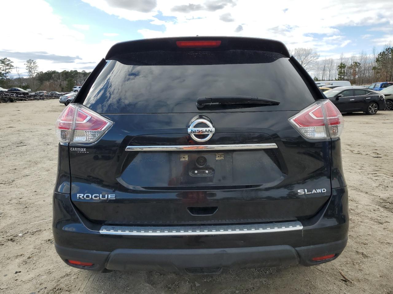 2015 Nissan Rogue VIN 5N1AT2MV6FC922305 Copart auction photo, front end / rear end damage thumbnail 6