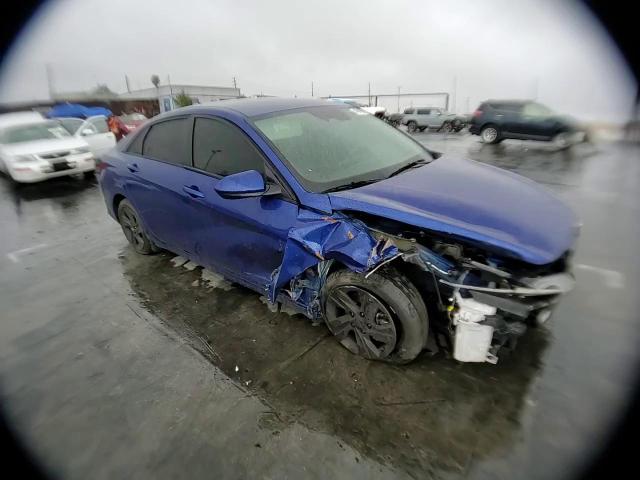2021 Hyundai Elantra VIN 5NPLM4AG9MH018106 Copart auction photo, front end / all over damage thumbnail 11