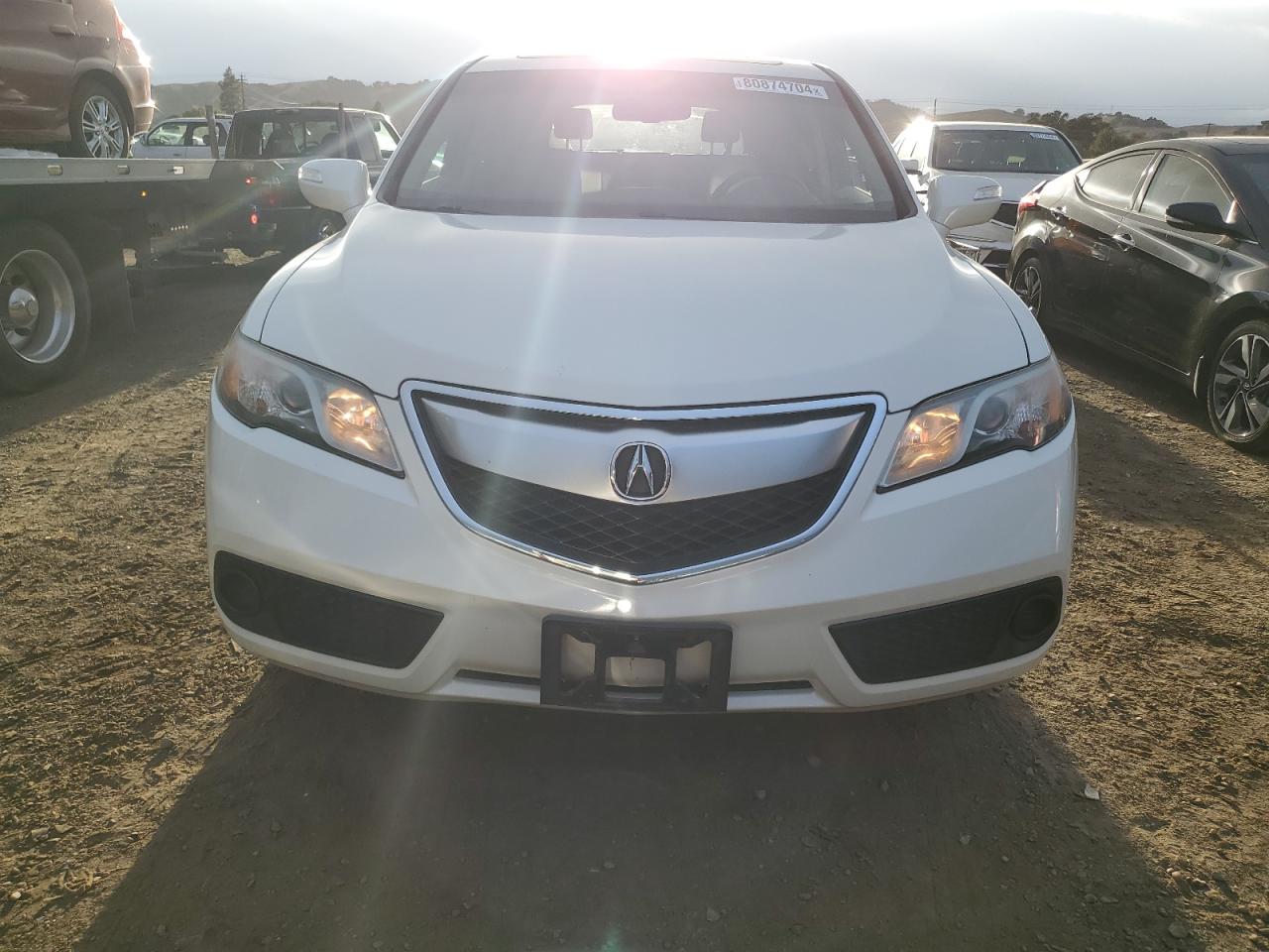 2013 Acura RDX VIN 5J8TB3H31DL011120 Copart auction photo, rear end damage thumbnail 5