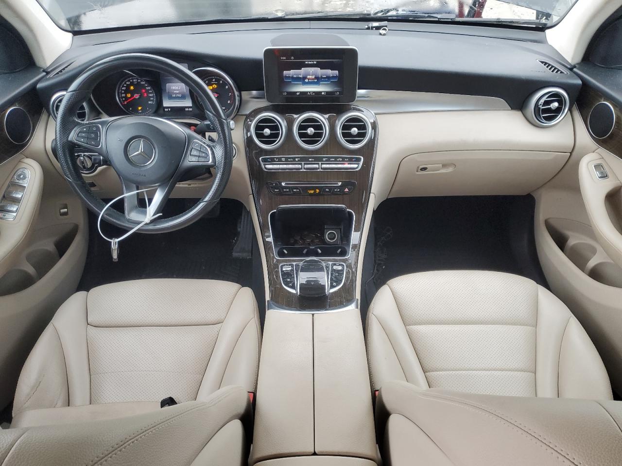 2016 Mercedes-Benz GLC VIN WDC0G4JB2GF108429 Copart auction photo, rear end damage thumbnail 8