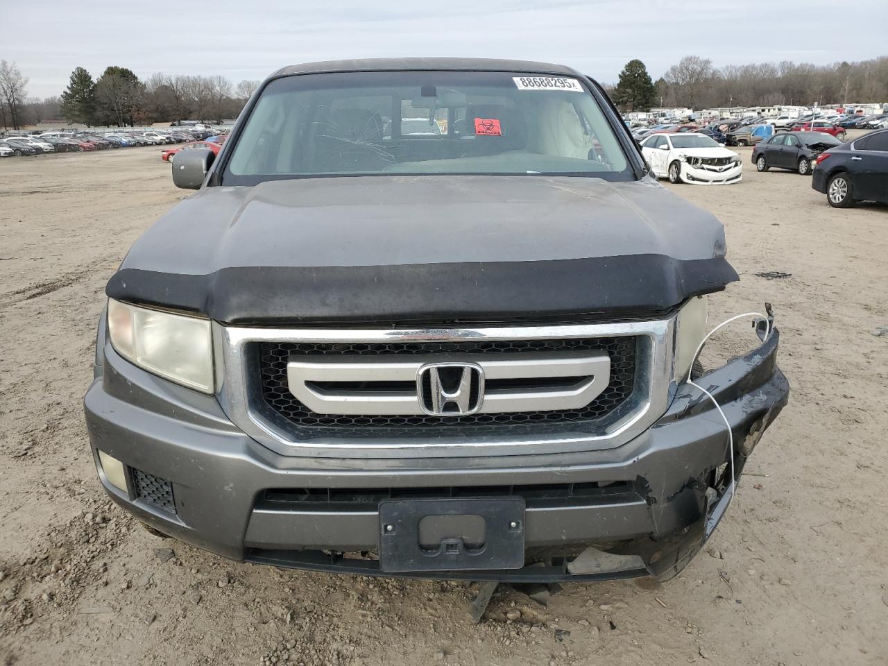 2009 Honda Ridgeline VIN 5FPYK16459B102509 Copart auction photo, front end / side damage thumbnail 5