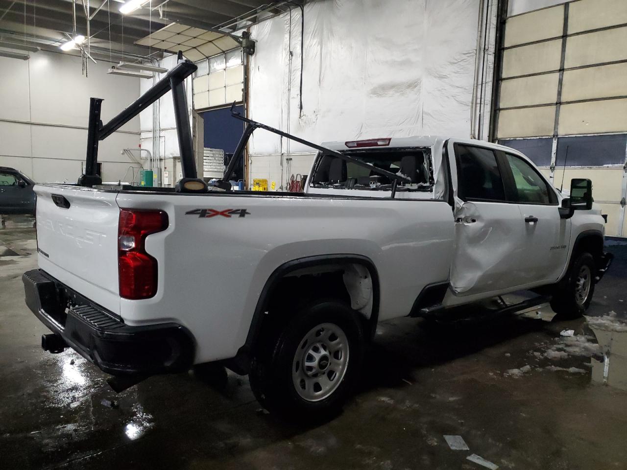 2023 Chevrolet Silverado VIN 1GC1YLE72PF257303 Copart auction photo, front end / rear end damage thumbnail 3
