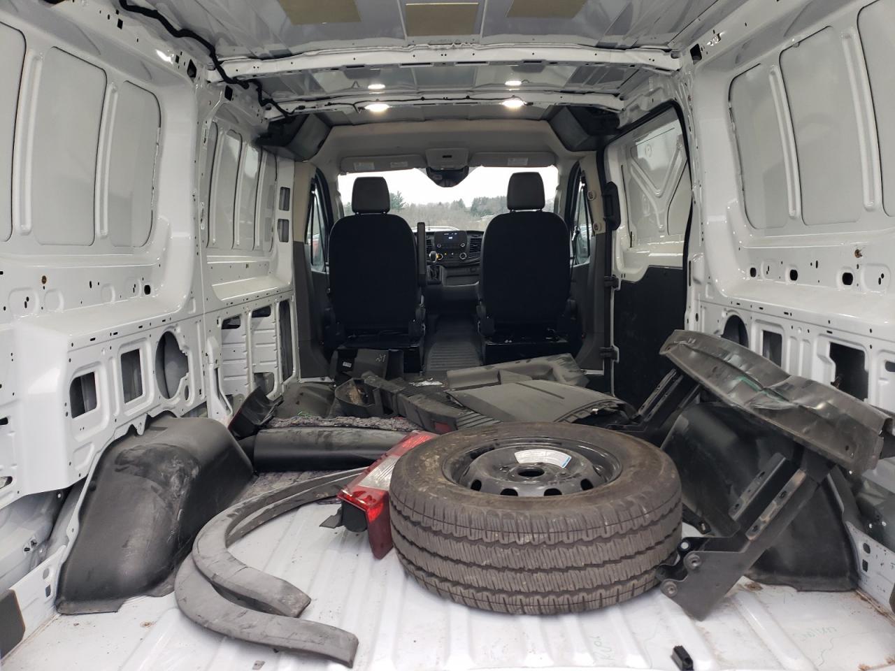 2023 Ford Transit VIN 1FTYE1Y89PKB72479 Copart auction photo, rear end / minor dent/scratches damage thumbnail 10