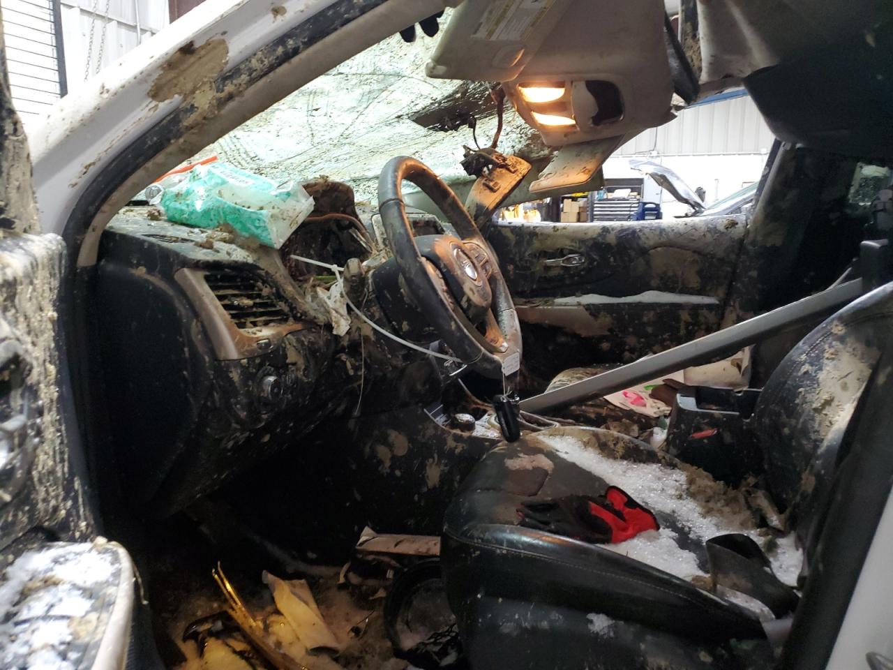 2017 Jeep Grand Cherokee VIN 1C4PJMDS3HD214077 Copart auction photo, rollover damage thumbnail 7