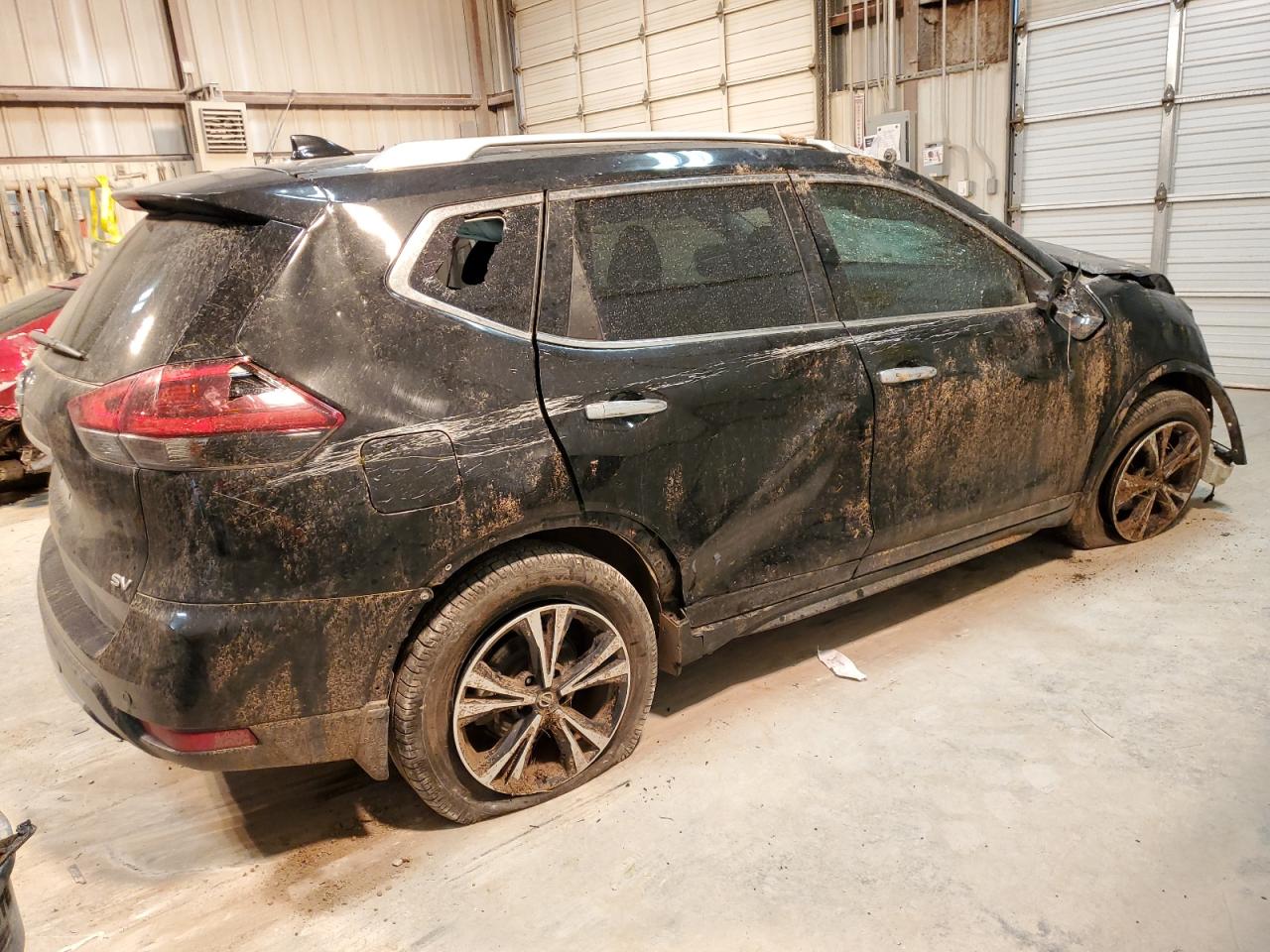 2019 Nissan Rogue VIN JN8AT2MTXKW257683 Copart auction photo, rollover / front end damage thumbnail 3