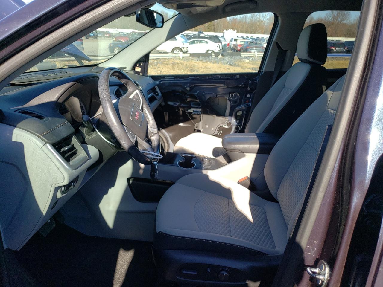 2018 GMC Terrain VIN 3GKALTEV9JL215399 Copart auction photo, front end / side damage thumbnail 7