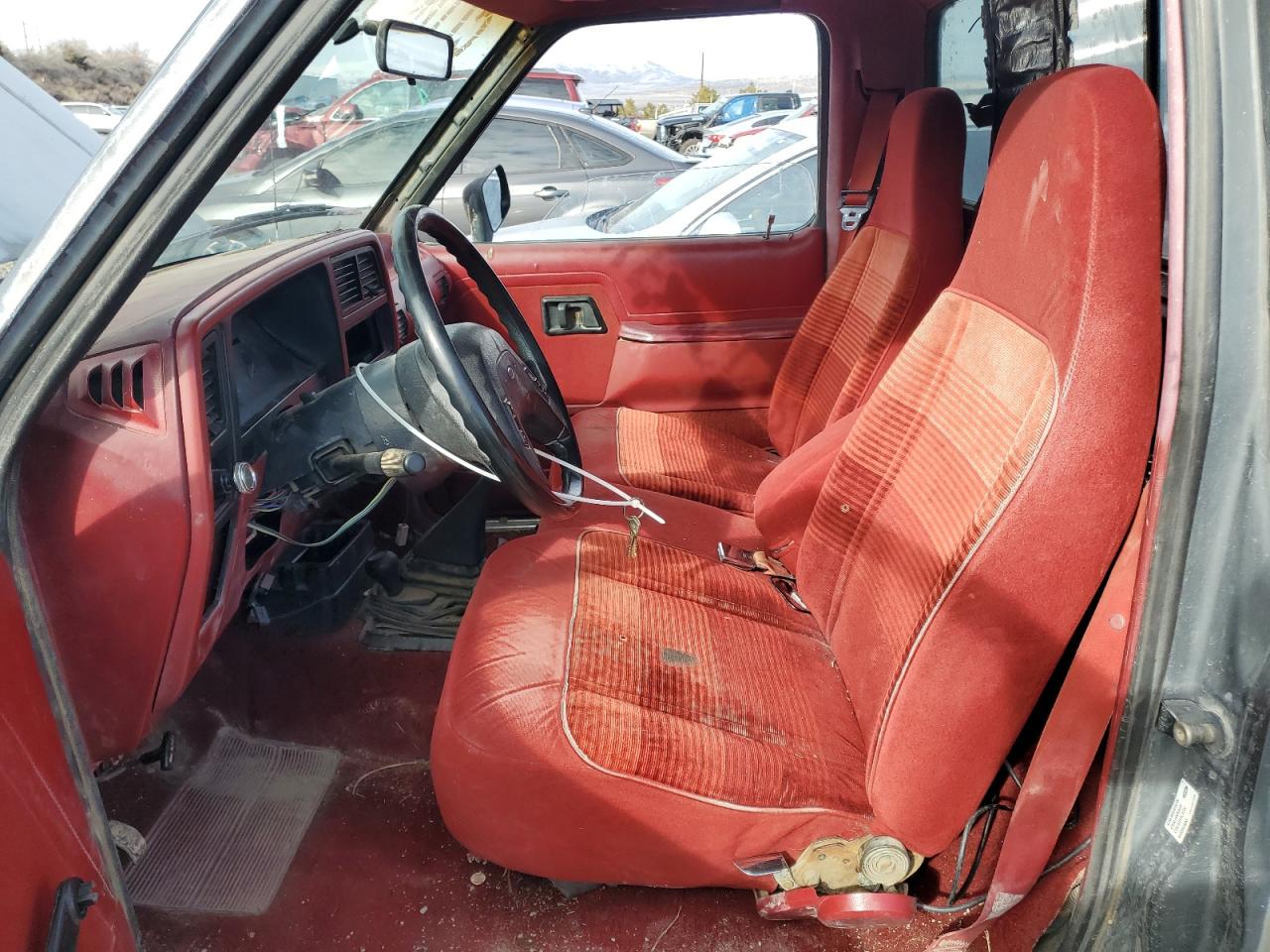 1991 Ford Ranger VIN 1FTCR11T9MTA00875 Copart auction photo, all over damage thumbnail 7