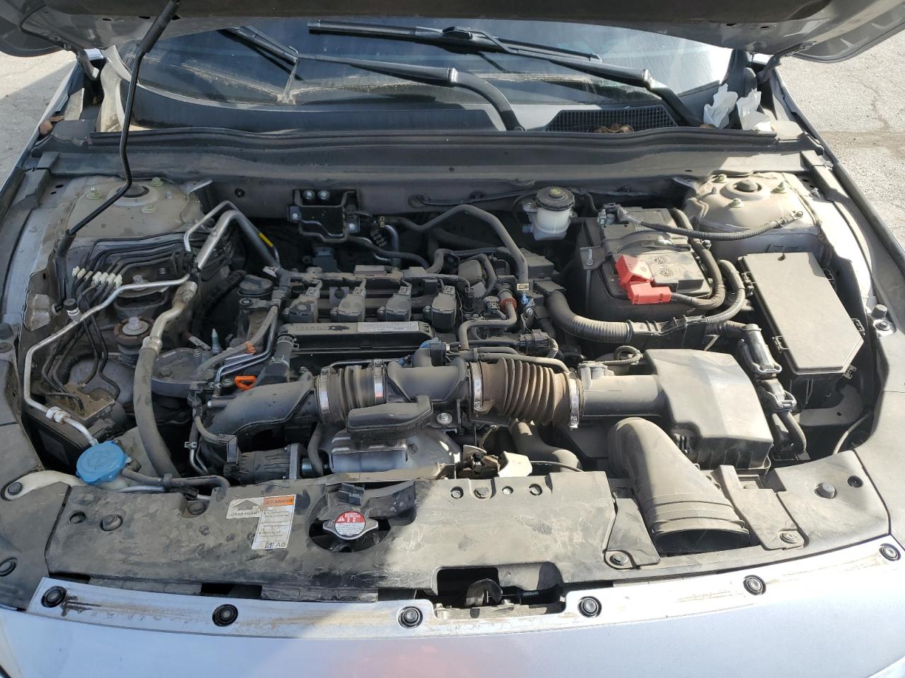 2019 Honda Accord VIN 1HGCV1F12KA025792 Copart auction photo, undercarriage / front end damage thumbnail 11