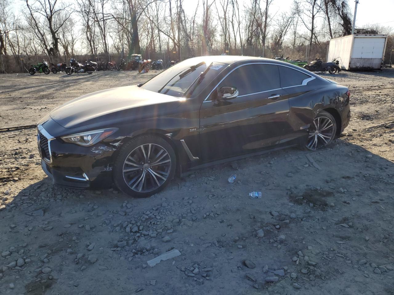 2017 Infiniti Q60 VIN JN1CV7ELXHM320671 - Copart auction photo
