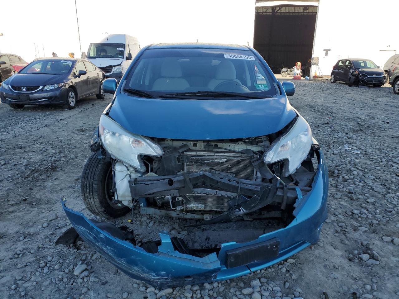 2014 Nissan Versa VIN 3N1CE2CP5EL363930 Copart auction photo, front end damage thumbnail 5