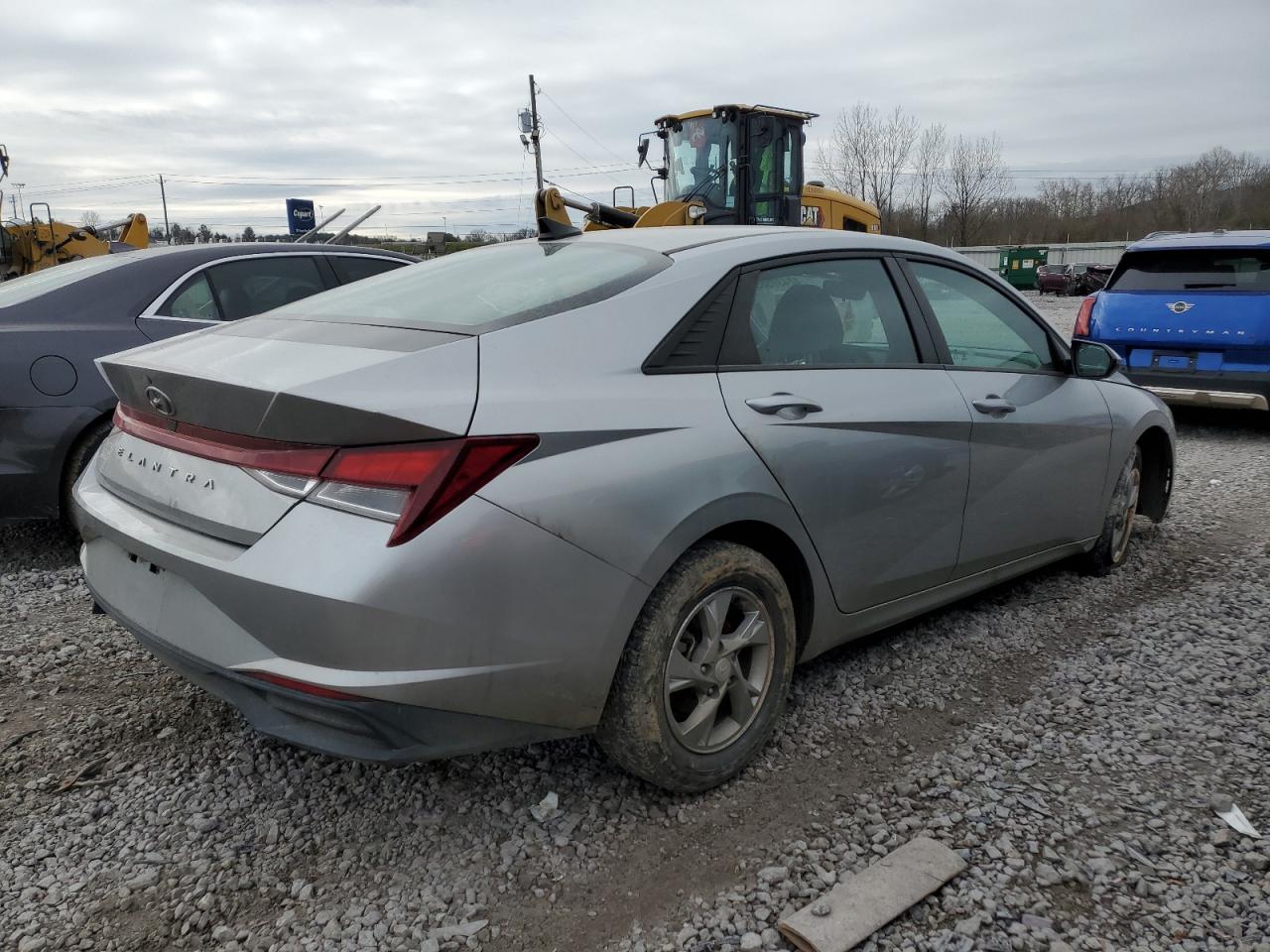 2021 Hyundai Elantra VIN 5NPLL4AG6MH026909 Copart auction photo, undercarriage damage thumbnail 3