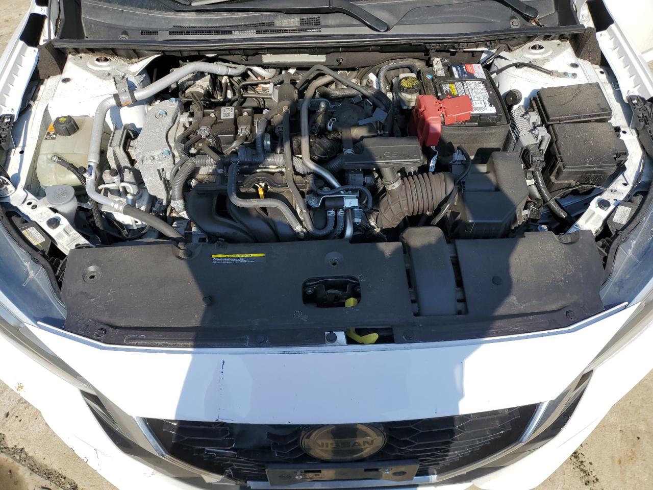 2020 Nissan Sentra VIN 3N1AB8BV9LY222975 Copart auction photo, side / front end damage thumbnail 11
