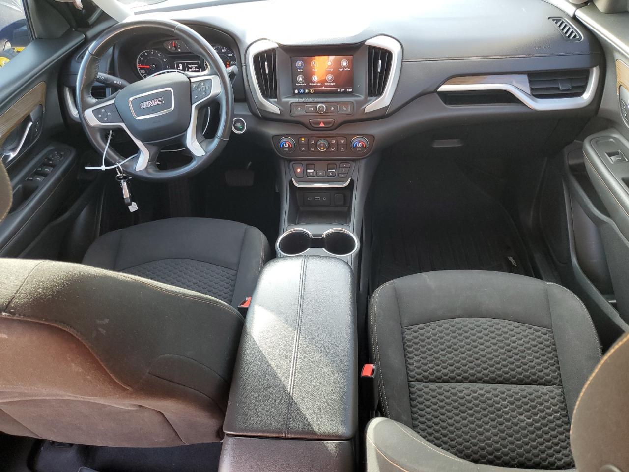 2018 GMC Terrain VIN 3GKALMEX9JL133177 Copart auction photo, rear end / side damage thumbnail 8