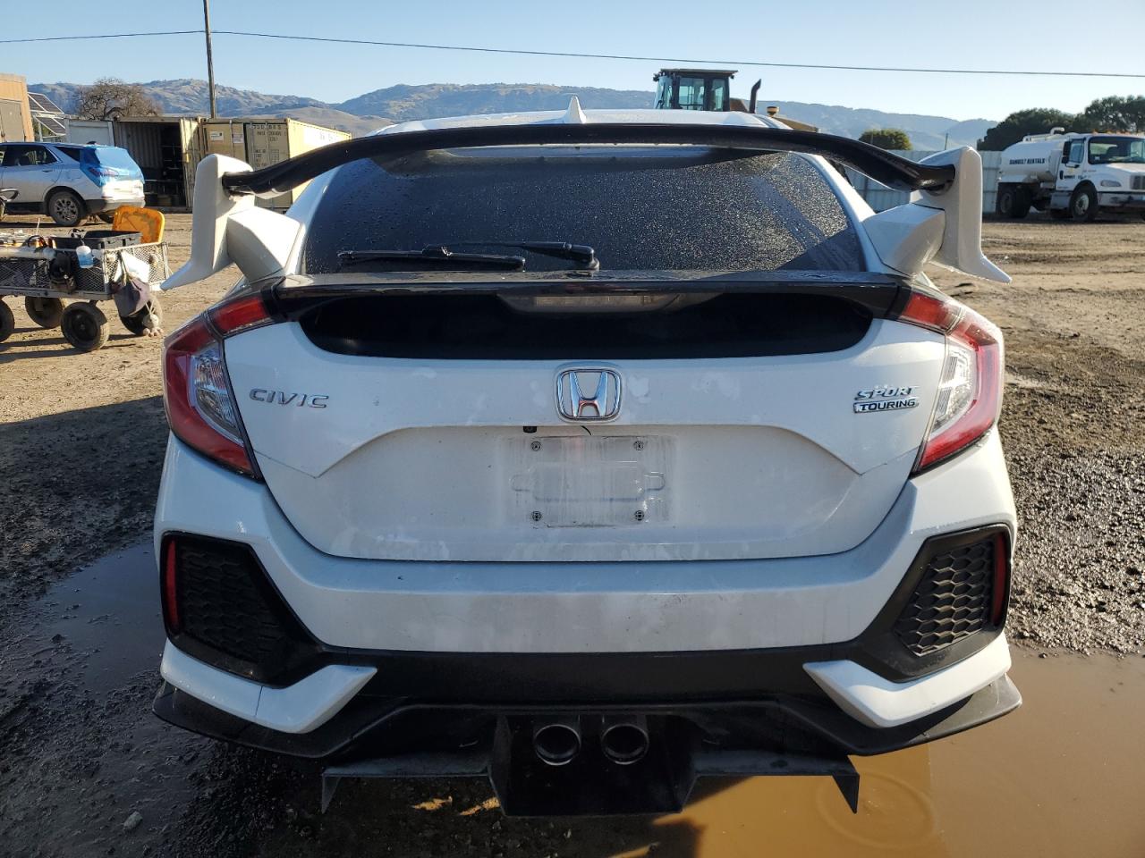 2017 Honda Civic VIN SHHFK7H98HU425154 Copart auction photo, side damage thumbnail 6