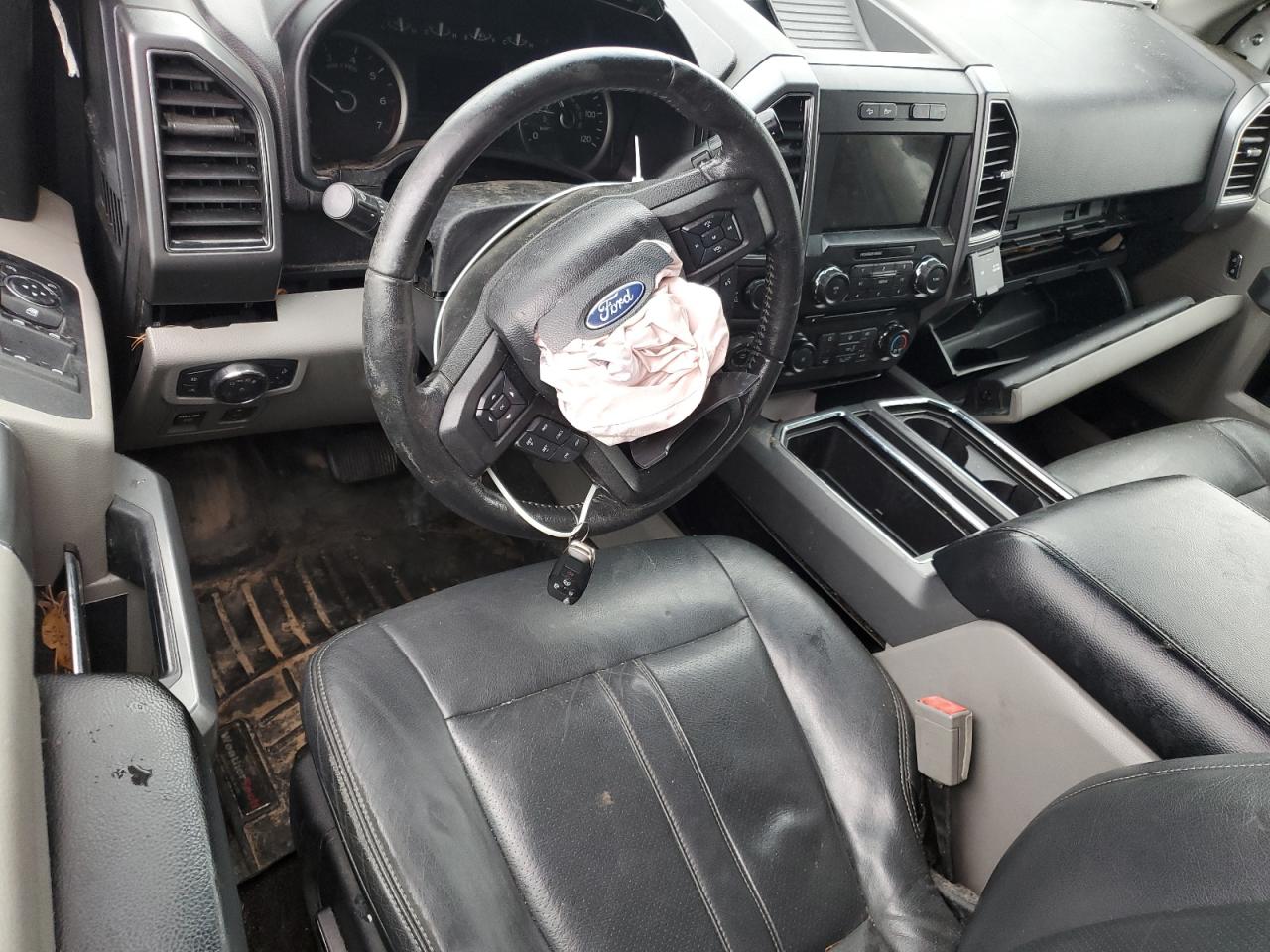 2018 Ford F-150 VIN 1FTEW1EG1JKE57602 Copart auction photo, front end / side damage thumbnail 8