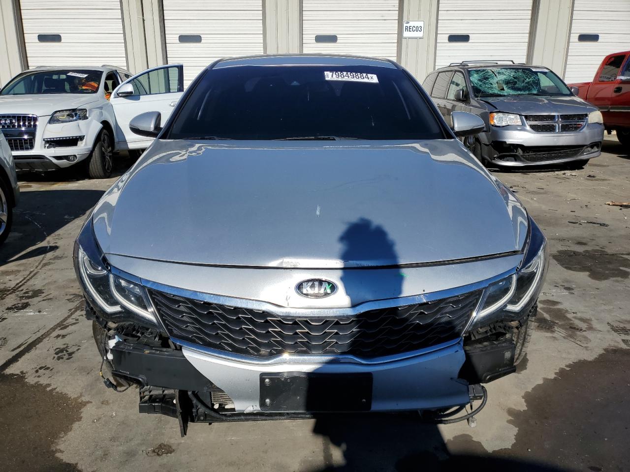 2019 KIA Optima VIN 5XXGT4L31KG278524 Copart auction photo, front end damage thumbnail 5