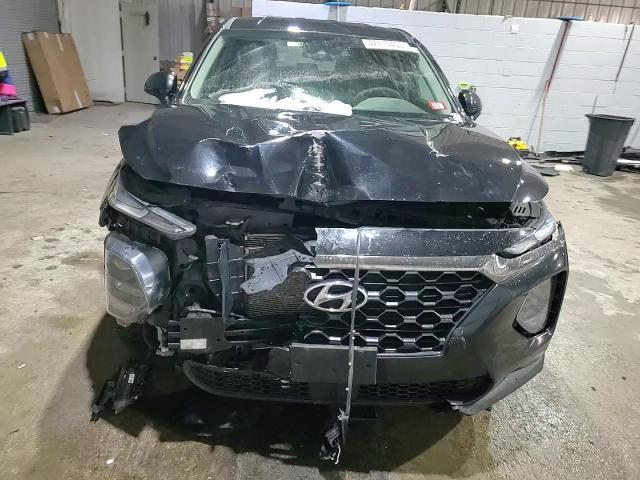 2019 Hyundai Santa Fe VIN 5NMS3CAD3KH008163 Copart auction photo, front end / minor dent/scratches damage thumbnail 11