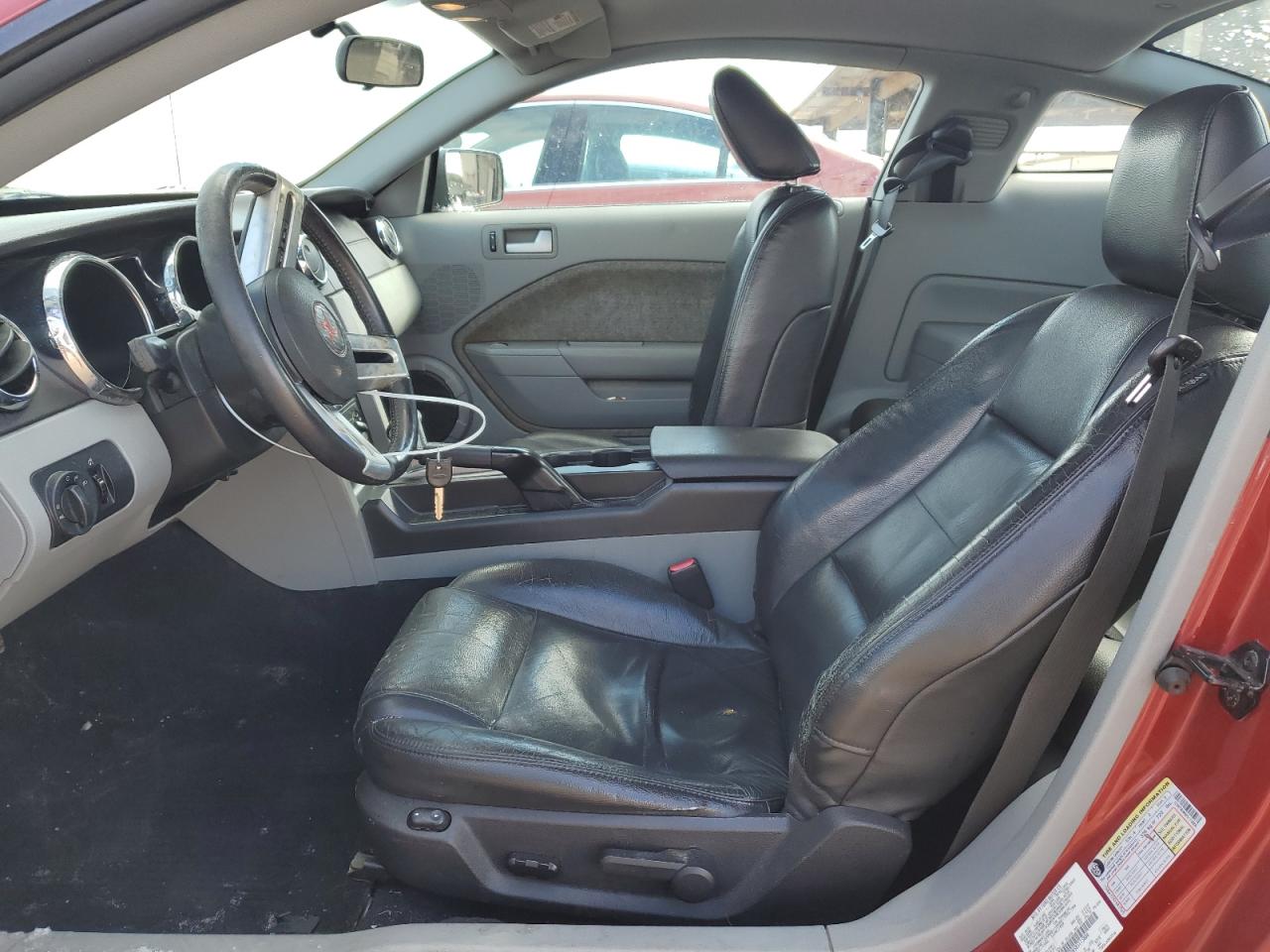 2008 Ford Mustang VIN 1ZVHT80N585115886 Copart auction photo, front end damage thumbnail 7