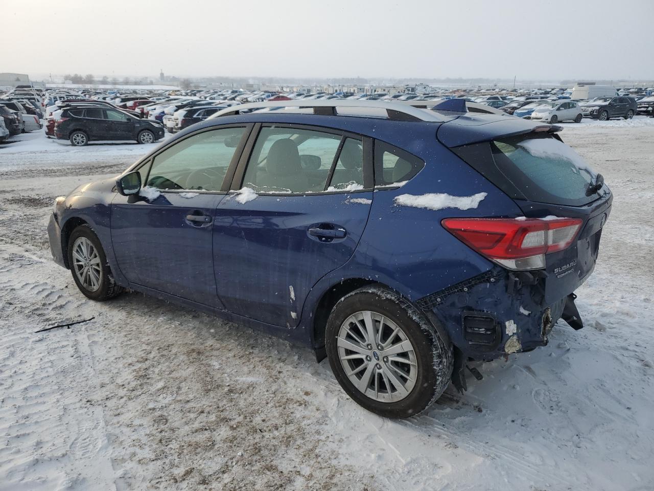2018 Subaru Impreza VIN 4S3GTAB63J3739375 Copart auction photo, rear end damage thumbnail 2