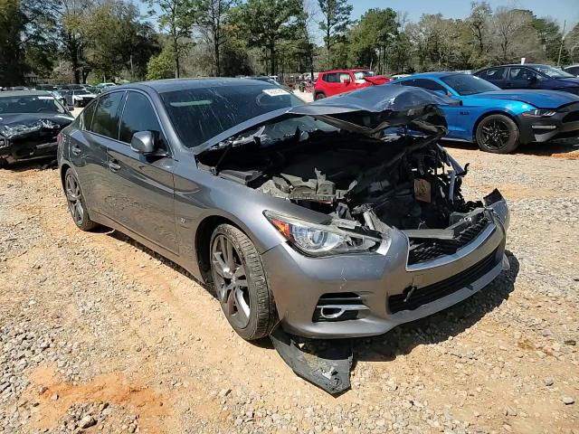 2015 Infiniti Q50 VIN JN1BV7APXFM348648 Copart auction photo, front end damage thumbnail 10