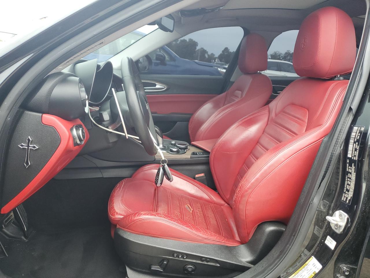 2017 Alfa Romeo Giulia VIN ZARFAECN0H7559665 Copart auction photo, front end damage thumbnail 7
