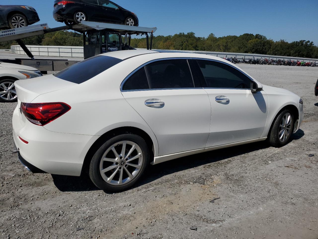 2021 Mercedes-Benz A-klasse VIN W1K3G4EBXMJ262544 Copart auction photo, mechanical damage thumbnail 3