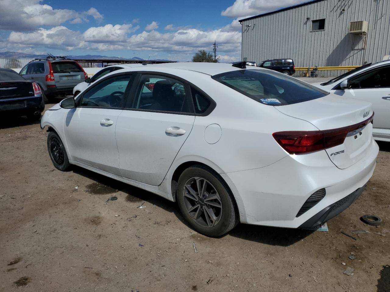 2023 KIA Forte VIN 3KPF24AD8PE540968 Copart auction photo, front end / side damage thumbnail 2